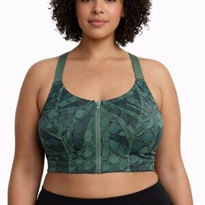 Savage X Fenty Zip-Front Sports Bra – Women’s Large